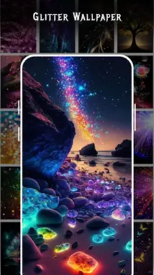 Glitter Wallpaper android App screenshot 4